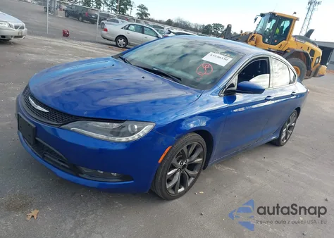 2015 Chrysler 200 S from USA, damaged, VIN 1C3CCCBGXFN572600